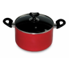 VSN NS Glamour Casserole with Lid (Red) - 24 cm