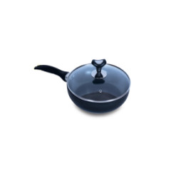 TPR NS GLAMOUR FRY PAN WITH LID IB (ASH)-28CM