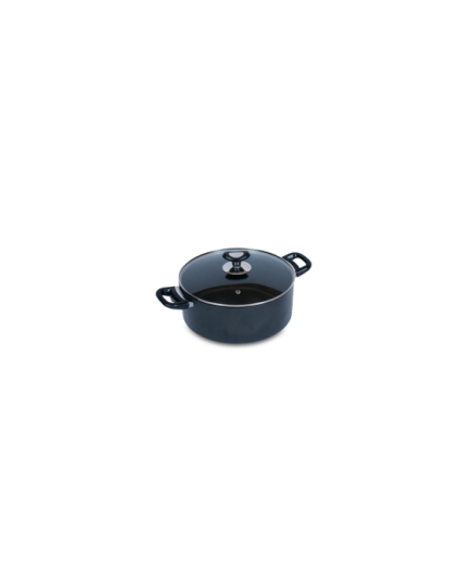 TPR NS Glamour Casserole with Lid (Ash) - 26cm