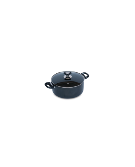 TPR NS Glamour Casserole with Lid (Ash) - 22 cm