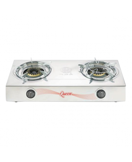 DOUBLE SS AUTO LPG GAS STOVE (QUEEN CI)