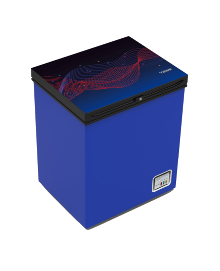 VSN GD Chest Freezer VIS-150L Magic line blue