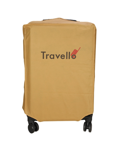 Travello Royal Zipper Luggage 20" Black