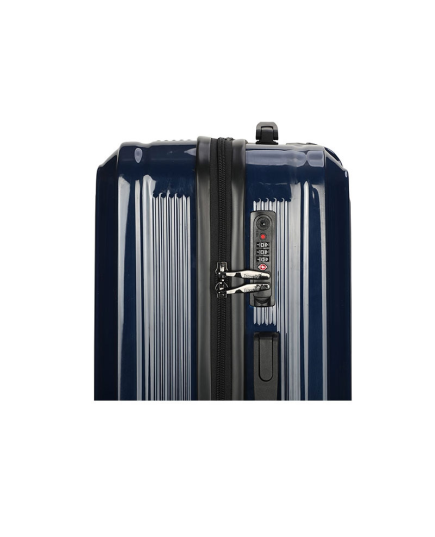 Travello Royal Zipper Luggage 20" Dark Blue