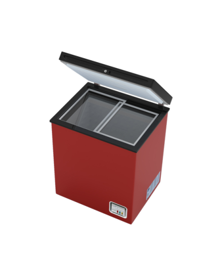 VSN GD Chest Freezer RE-150L Maple Leaf Red Wave