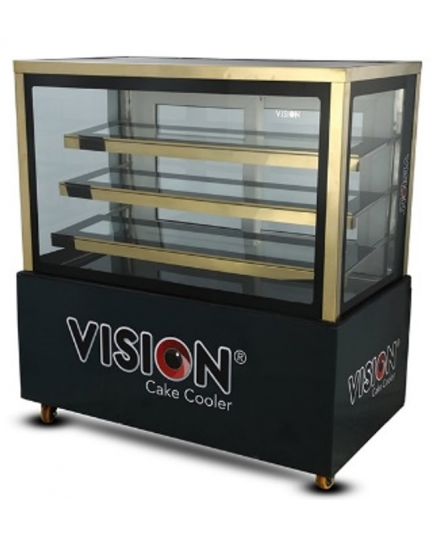 VISION Straight Glass Cake Cooler 4X2.5X4FT