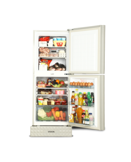 VSN GD Refrigerator RE-222L  Lily Fl-Maroon-TM