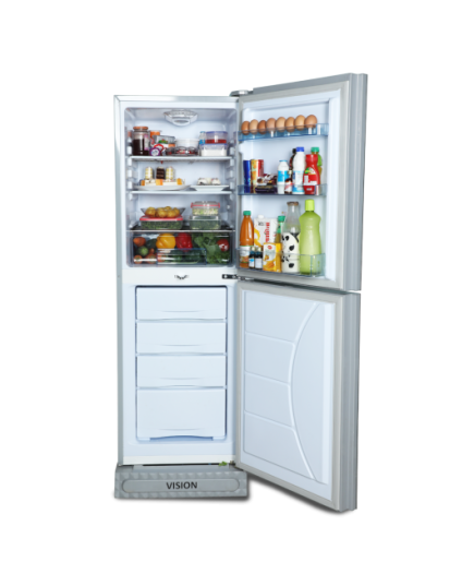 VSN GD Refrigerator RE-238L Red Juhua Flower -BM