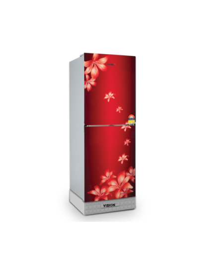 VSN GD Refrigerator RE-180L Lily Flower Maroon-TM