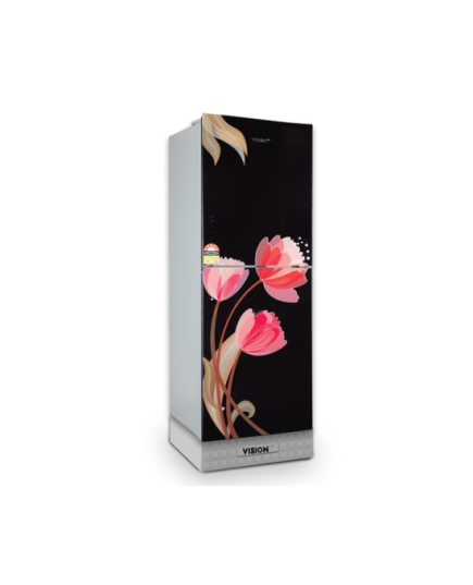 VSN GD Smart Display Refrigerator RE-252L Pink Tulip Black-BM