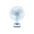 Vision Rechargeable Table Fan-12"(White)-USB Charger