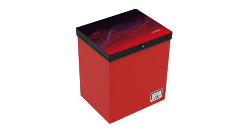 VSN GD Chest Freezer RE-150L Maple Leaf Red Wave