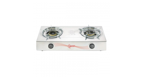 DOUBLE SS AUTO LPG GAS STOVE (QUEEN CI)