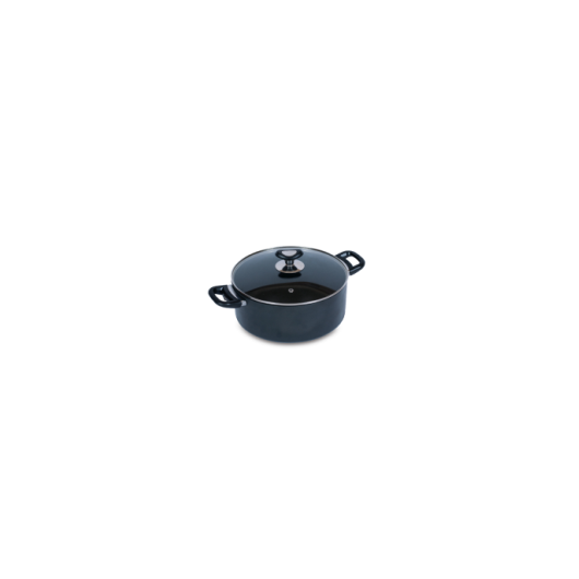 TPR NS Glamour Casserole with Lid (Ash) - 22 cm